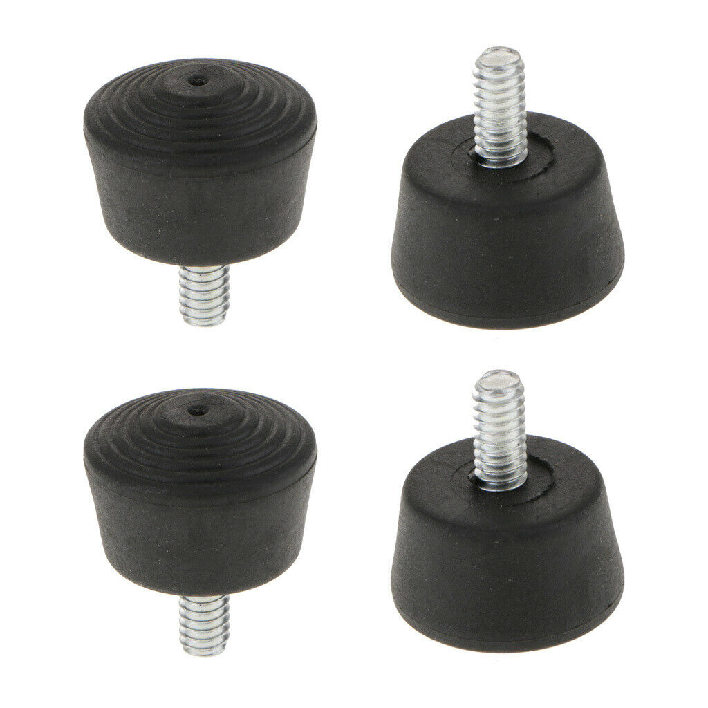 4 Pcs Tripod Feet Monopod Foot with 1/4 Screw for Nikon Manfrotto Bionano