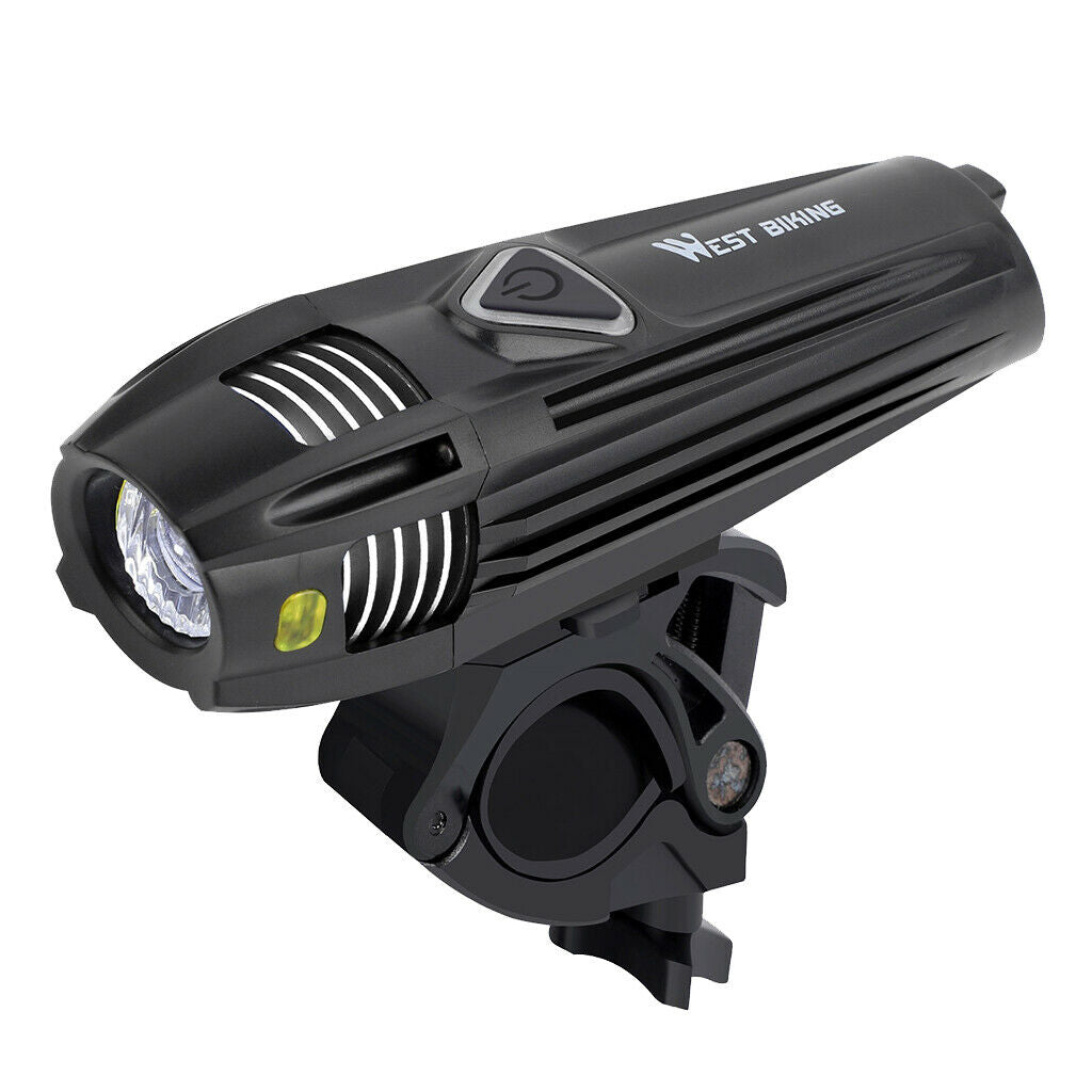 Anti-dazzle Rechargeable Bicycle Headlight LED Bike Front Light USB XPG LED