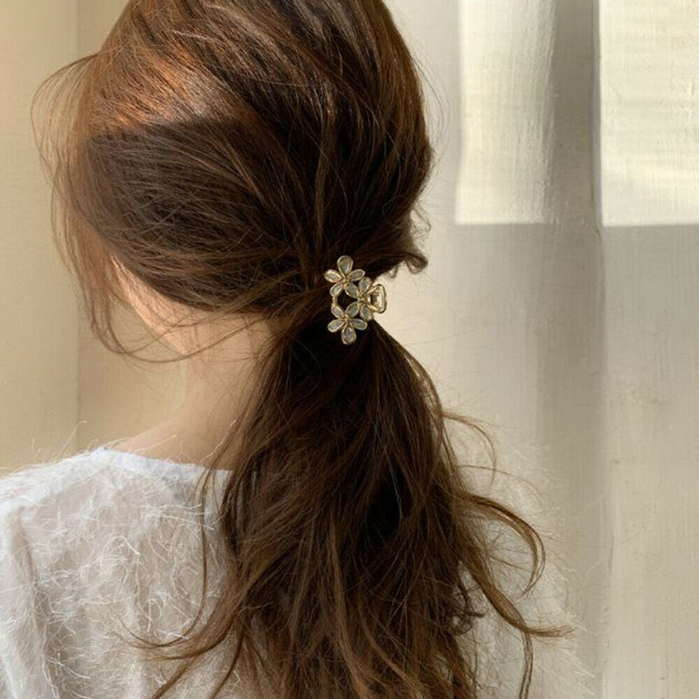 Non Slip Flower Hair Claw Hair Clips Ornament Styling Tools Hair Accessories