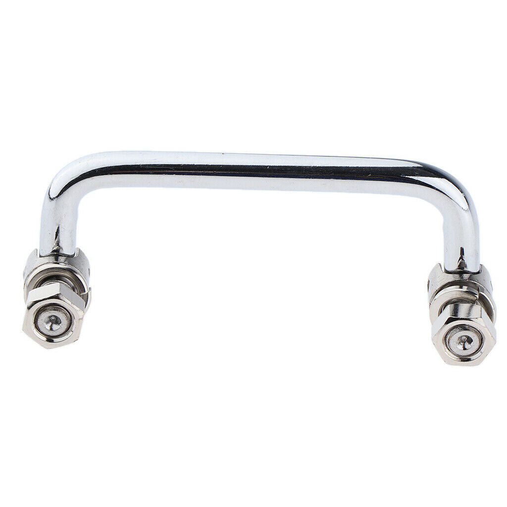 4" 100mm Boat Door Hatch Folding Grab Handle Handrail Mounting Rails