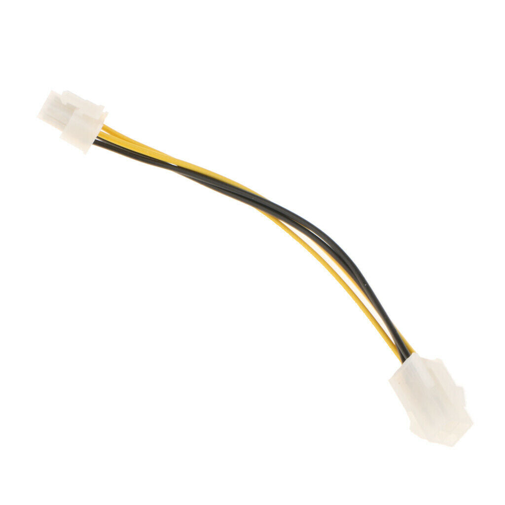 P4 to ATX Power Supply Adapter Male To Female Power Extension Cable