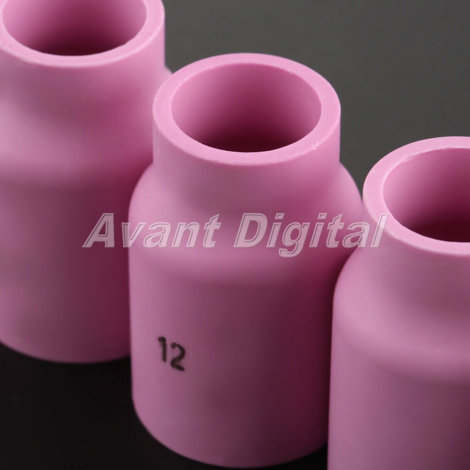 WP9/17/18/20/26 torch Accessory 5PCS TIG Welding Gas Lens Ceramic Cups 53N87 #12