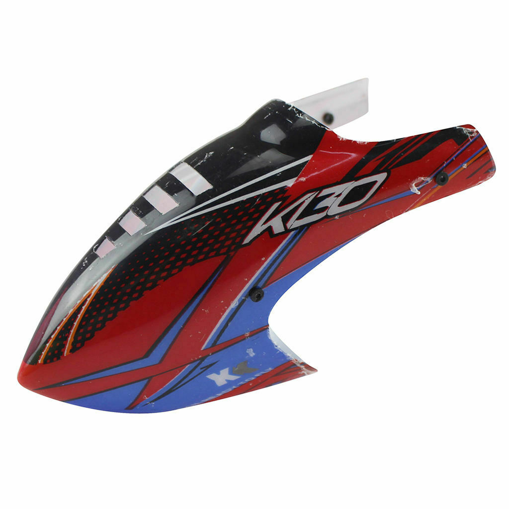 Plastic canopy with 4 rubber rings for WLtoys V950 RC