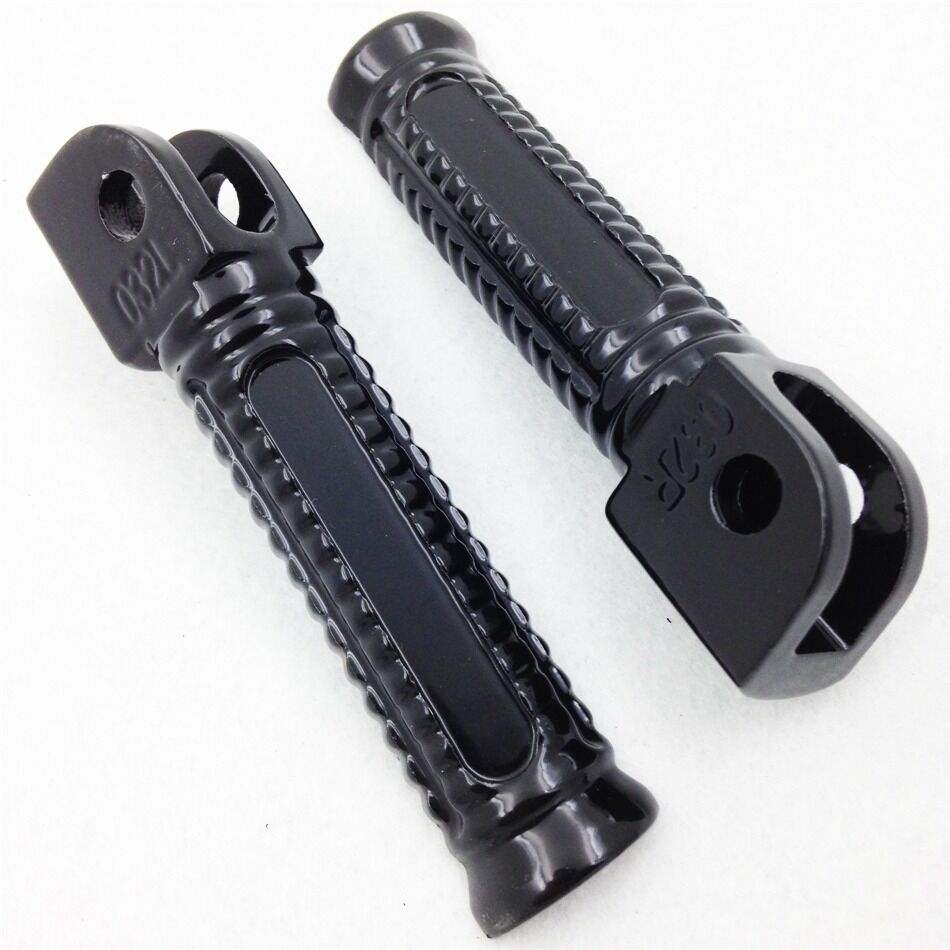 Front Foot pegs for Yamaha YZF 600R R6 R6S R1 FZ6 FZ Fazer XJR FJR 1300 black