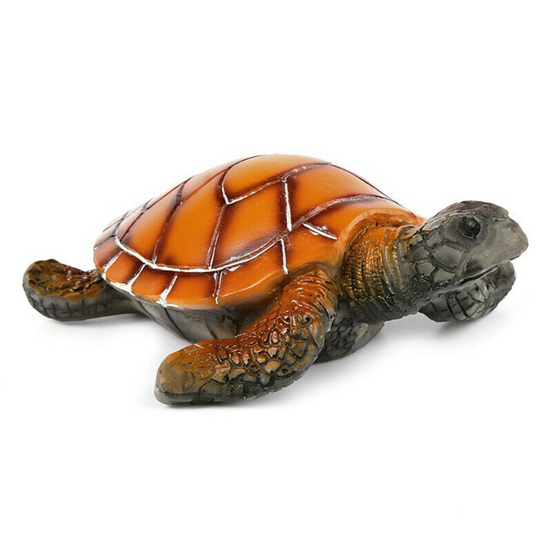 Aquarium Ornament Polyresin Tortoise Artificial Fish Tank Turtle DecorationBDAU