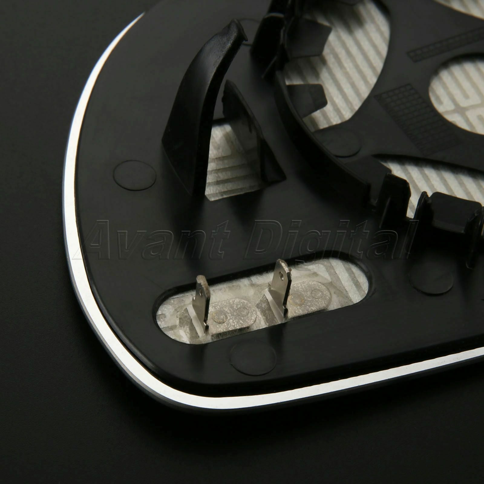 Car White Heated Door Wing Mirror Glass R & L Set for  A3 A4 S4 A6 S6 A8 S8