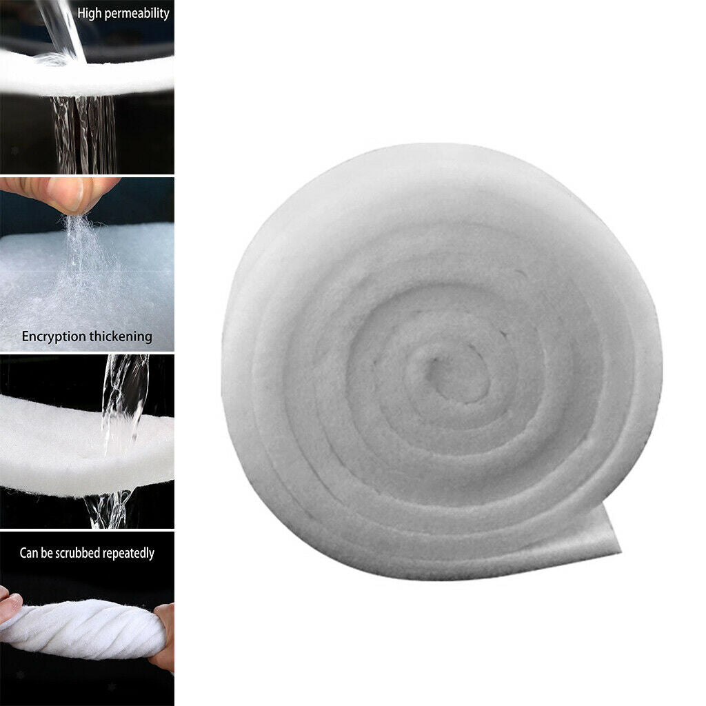 2X Premium Super Thick Dual Density Aquarium Filter for Aquaculture Hydroponics