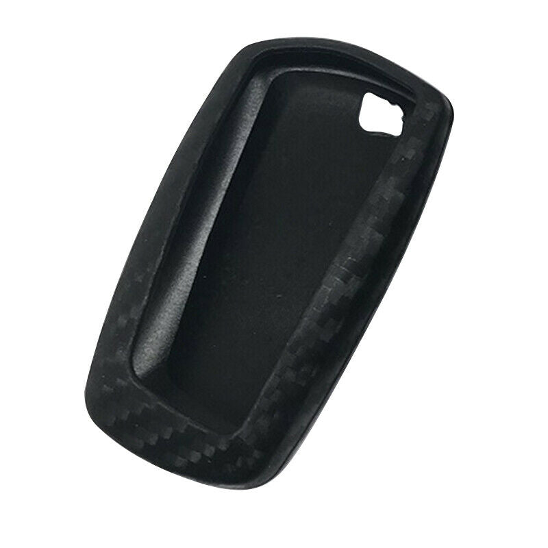 For BMW F10 F20 F30 Carbon Fiber Key Cover Case Pouch Protector Decorative