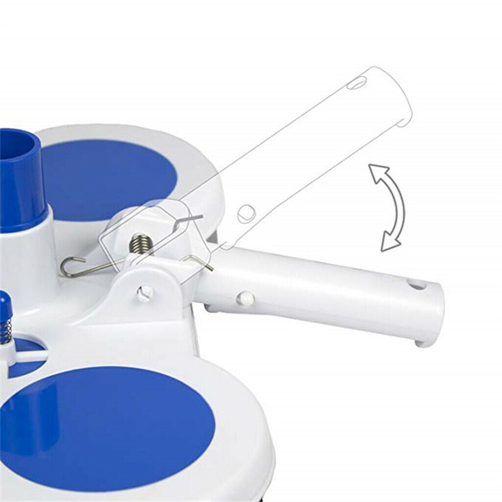 13inch Professional Heavy Duty Swimming Pool Vacuum Head With Adjustable Clips