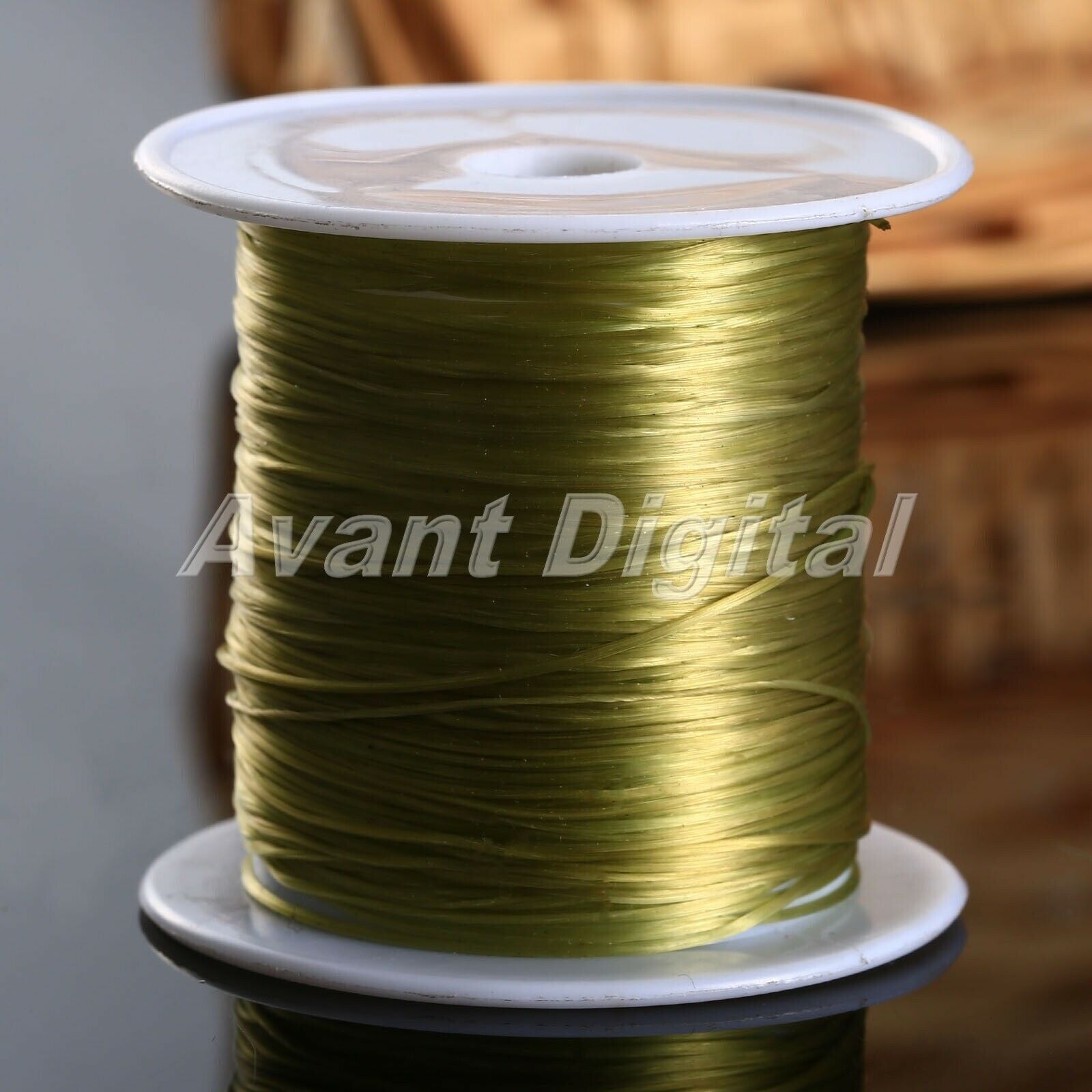 Elastic Beading Wire String Thread 1mm DIY Jewelry Findings Making Cord 2 Rolls