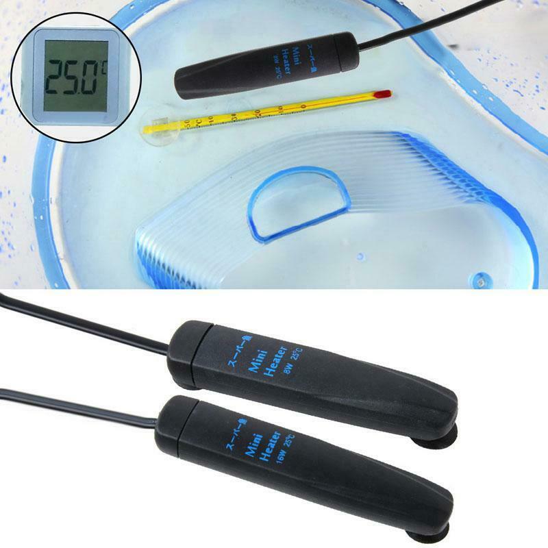 8W/16W Explosion-proof Aquarium Water Heater Fish Tank Heating Rod Adjustment