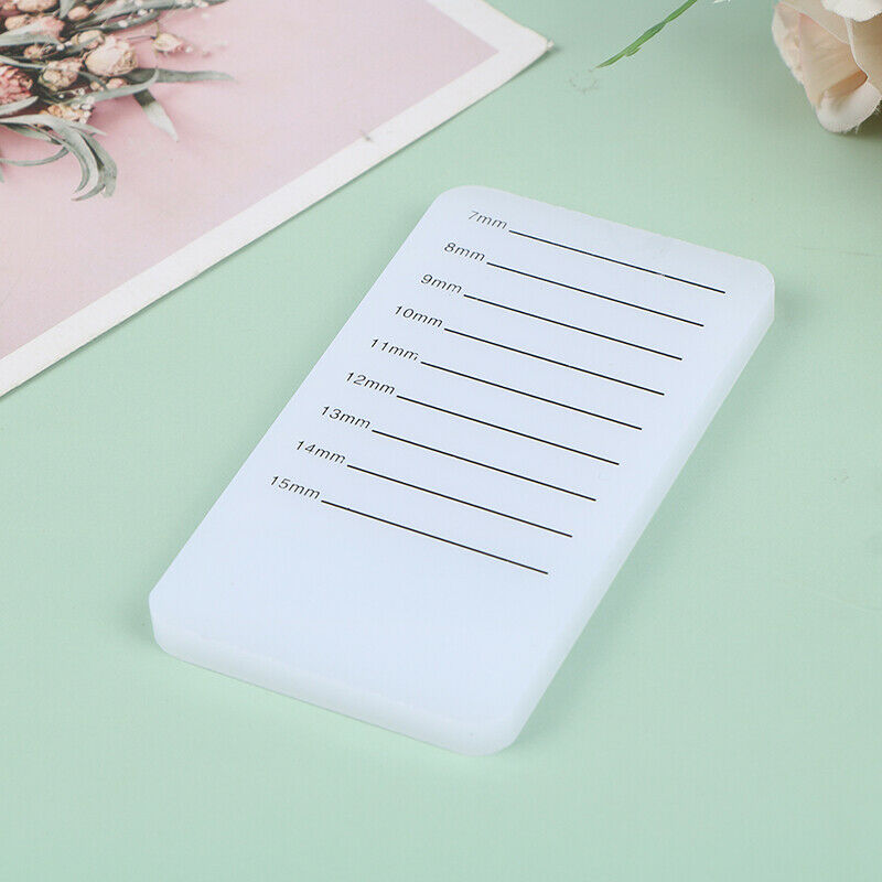 7-15mm Acrylic Adhesive Eyelash Pad Extension False Eyelash Pallet HolderBDAU