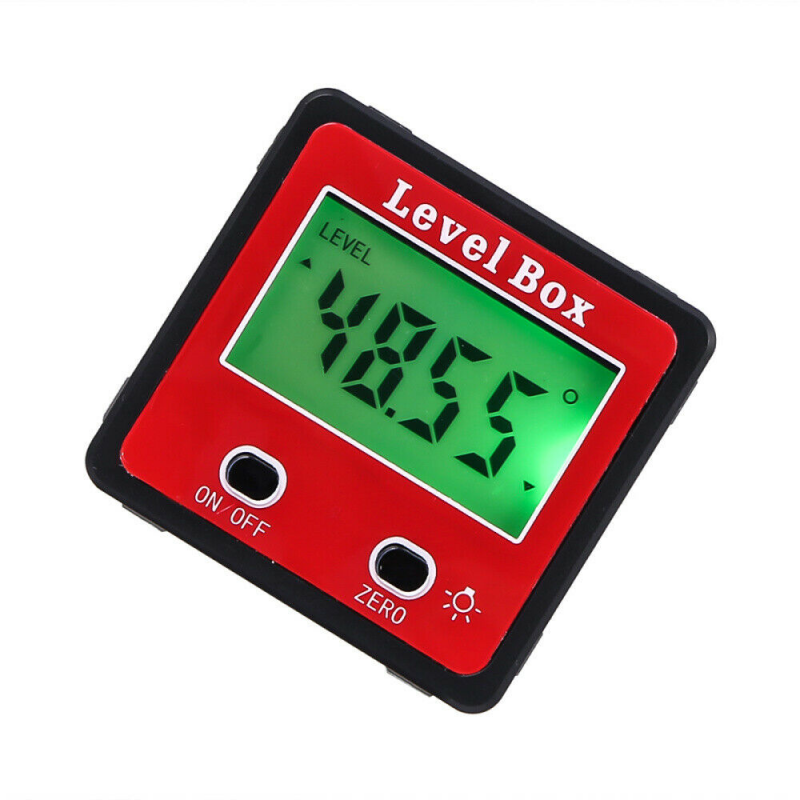 Digital Magnetic Tool Bevel Box Protractor Protractor Inclinometer Lcd