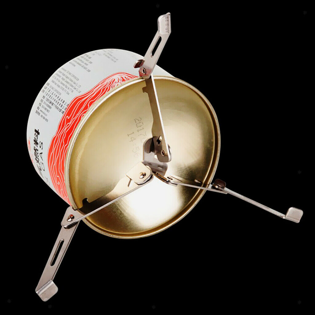Stainless steel outdoor camping portable folding tripod stand for