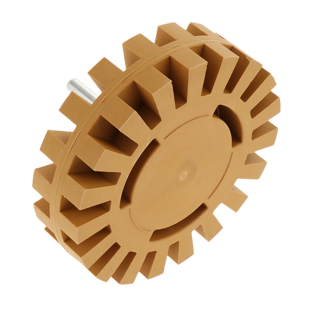 4'' Pneumatic Rubber Wheels w/ Connecting Rod Eraser Sanding Graphics Tool