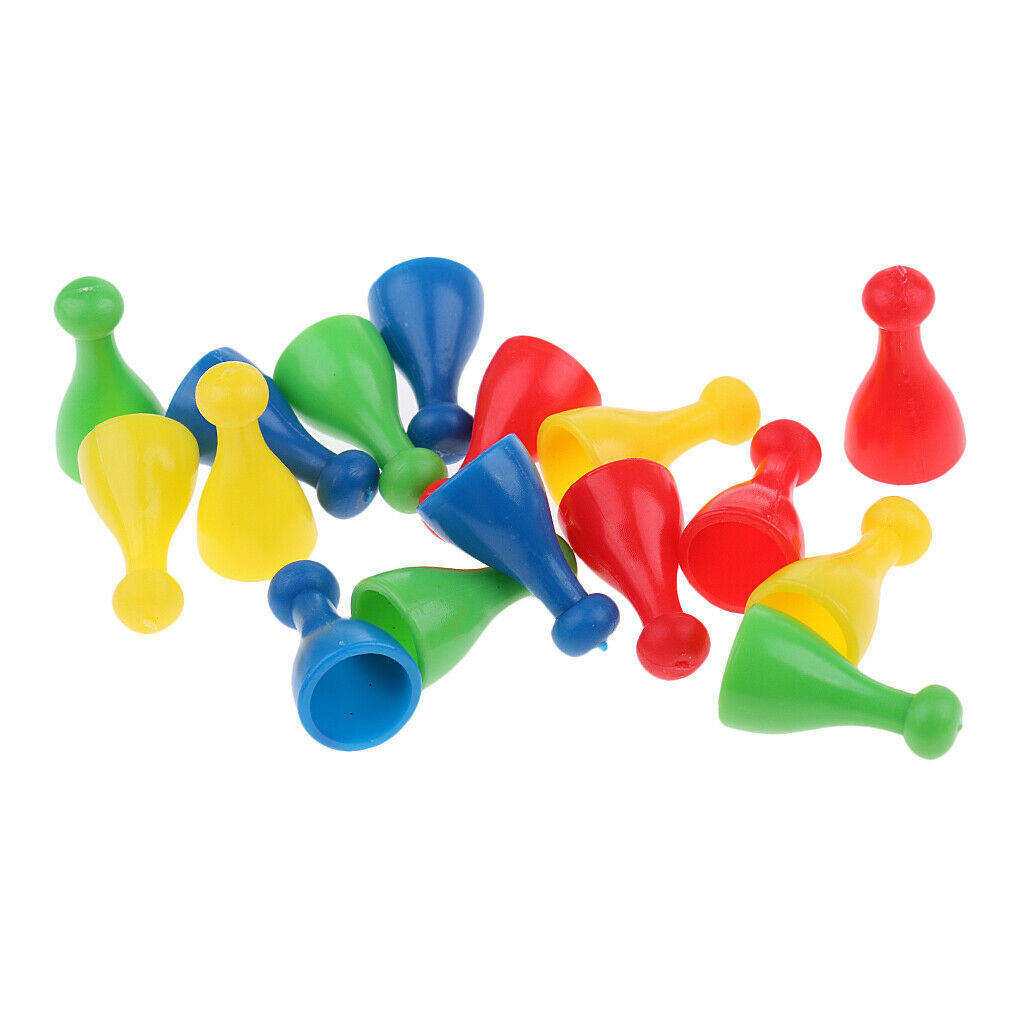 64 pieces of plastic board game pieces, accessories for Halma chess