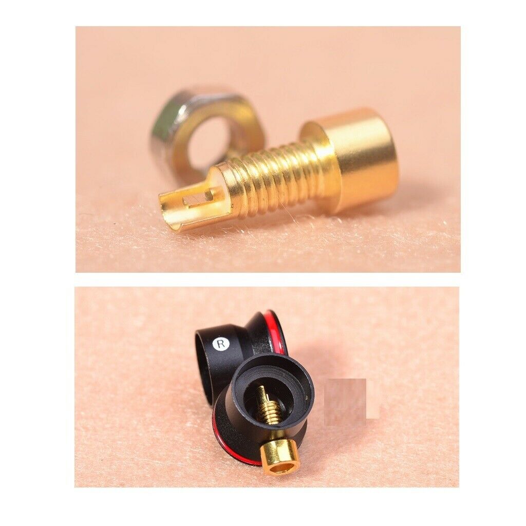 1 Piece Pure Copper Plated Earphone Accessories MMCX Screws and Screw   for