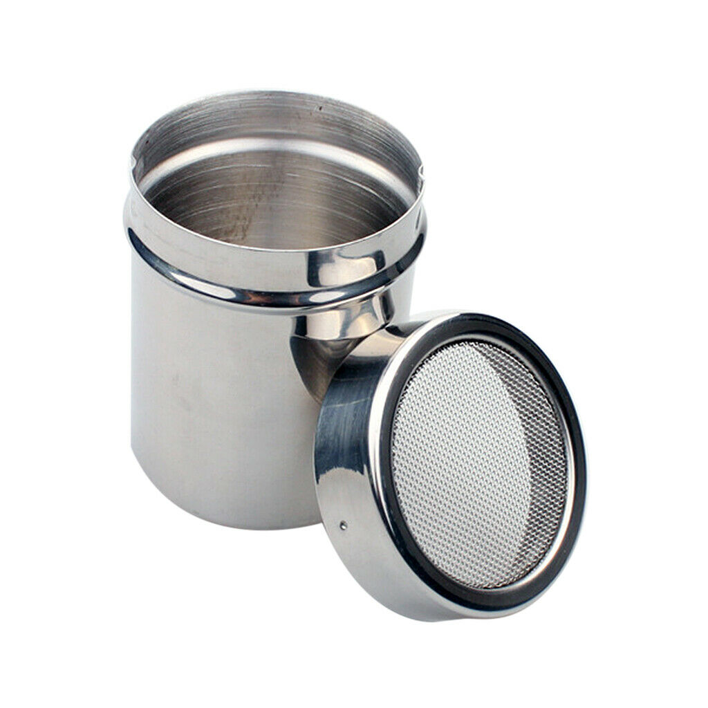 Stainless Steel Decorating Shaker Chocolate Cocoa Cocoa Shaker