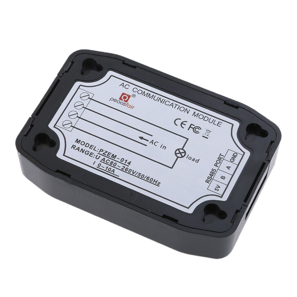 Power Meter Energy Meter RS485 Modbus 220V 10A Volt Amp Frequency Power