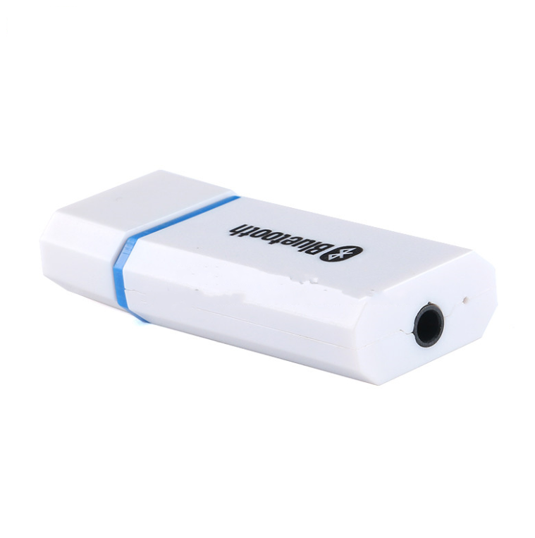 1pcs Audio receiver USB car adapter wired to DIY audio AUX headset can call