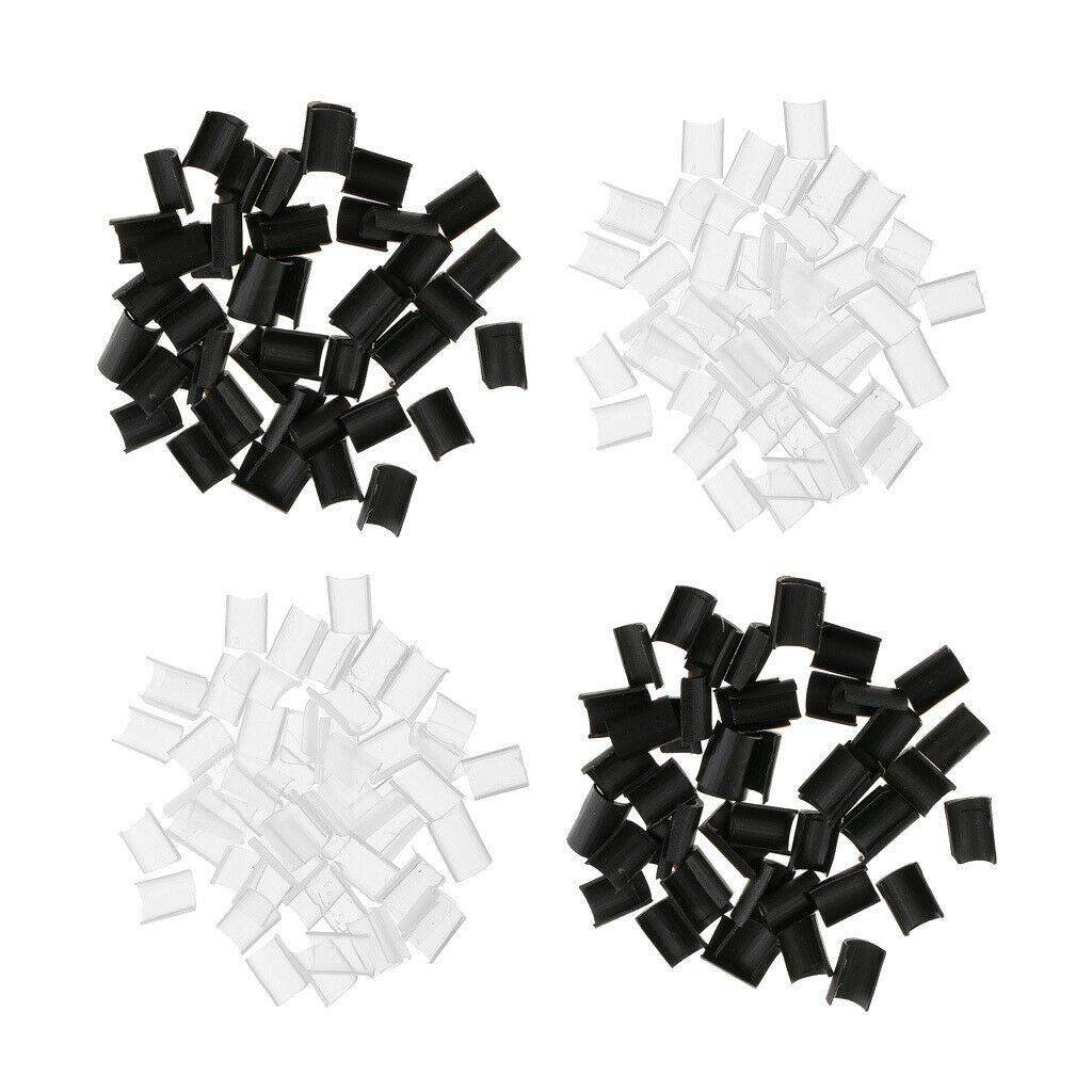 200 Packs DIY Flat Keratin Hair Extensions Wigs Rebond Styling Hot Fusion Glue