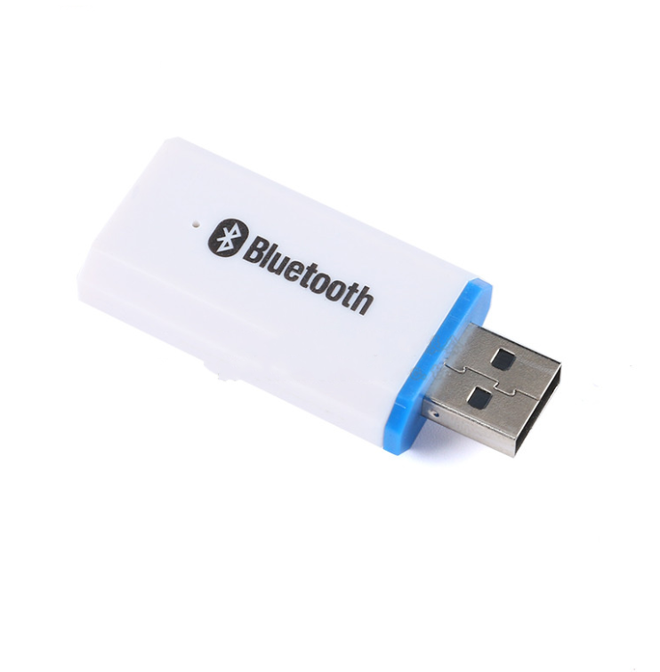 1pcs Audio receiver USB car adapter wired to DIY audio AUX headset can call