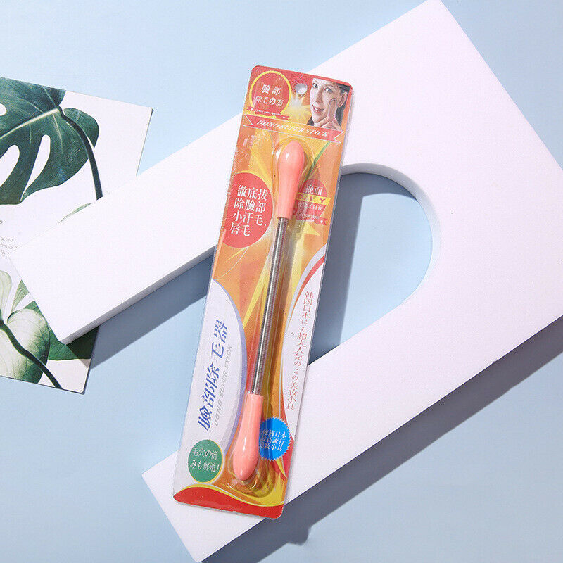 Pro Epilator Stick Smooth Spring Facial Threading Tool Hair Removal Cleaning KX