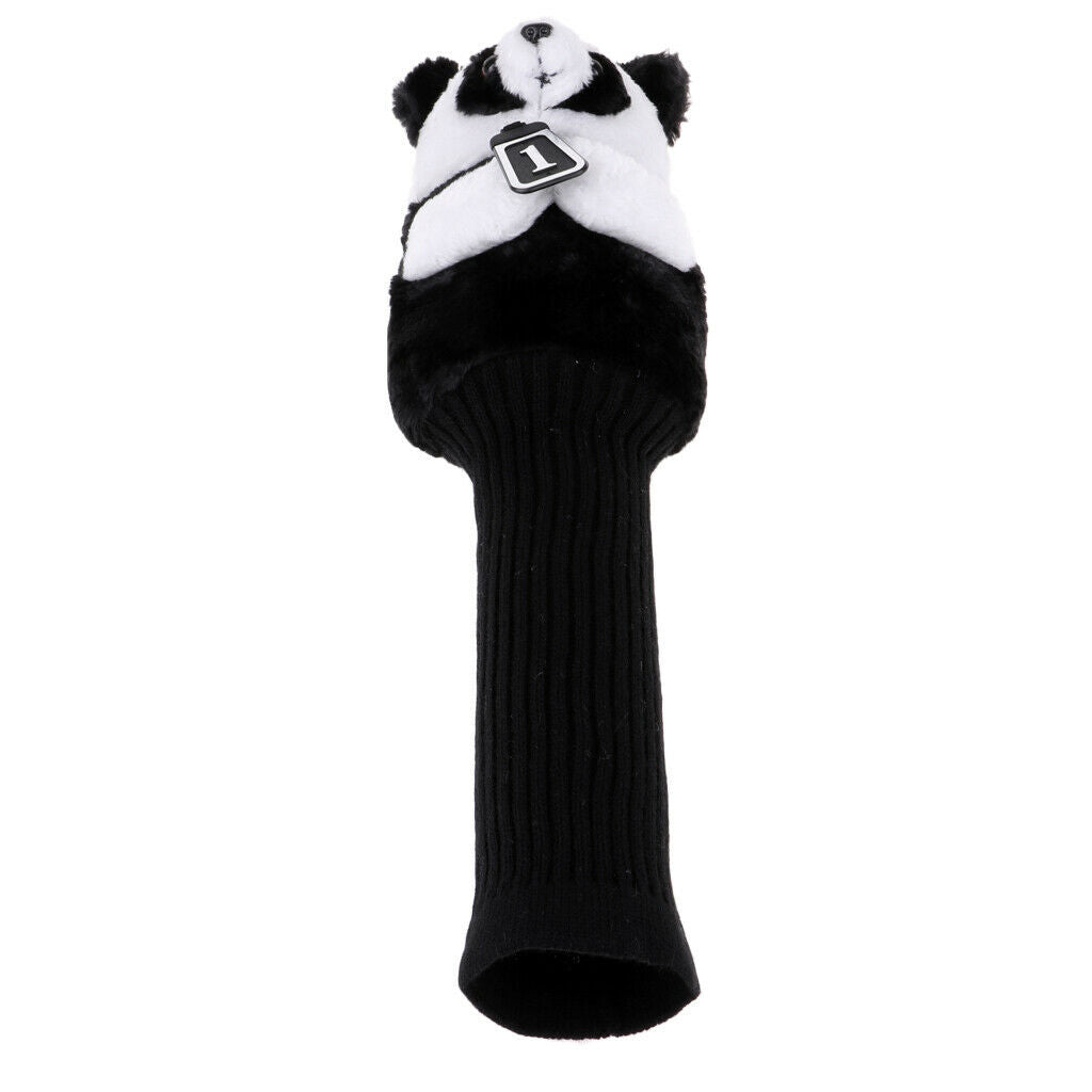 2 Pieces Utility Animal Golf Club Headcover - Universal Wood Driver Head
