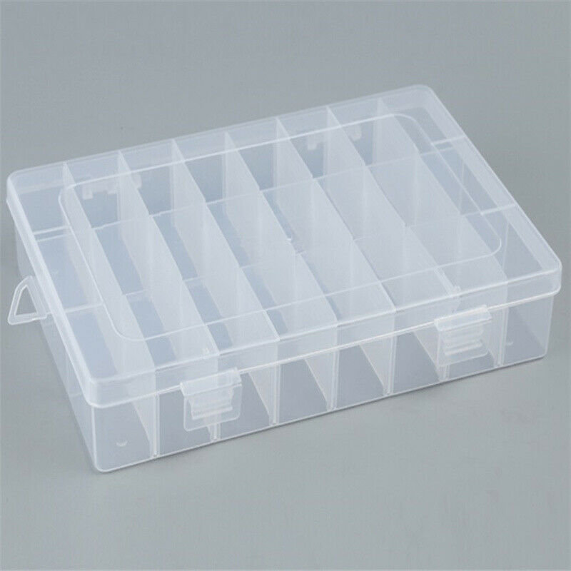 Plastic box Container Screw Case Jewelry Earring Display plastic storage box