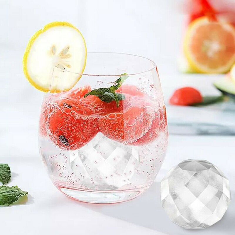4 Cravity Round Ice Ball Maker Sphere Tray Plastic Mold Cube Summer Ice M.l8