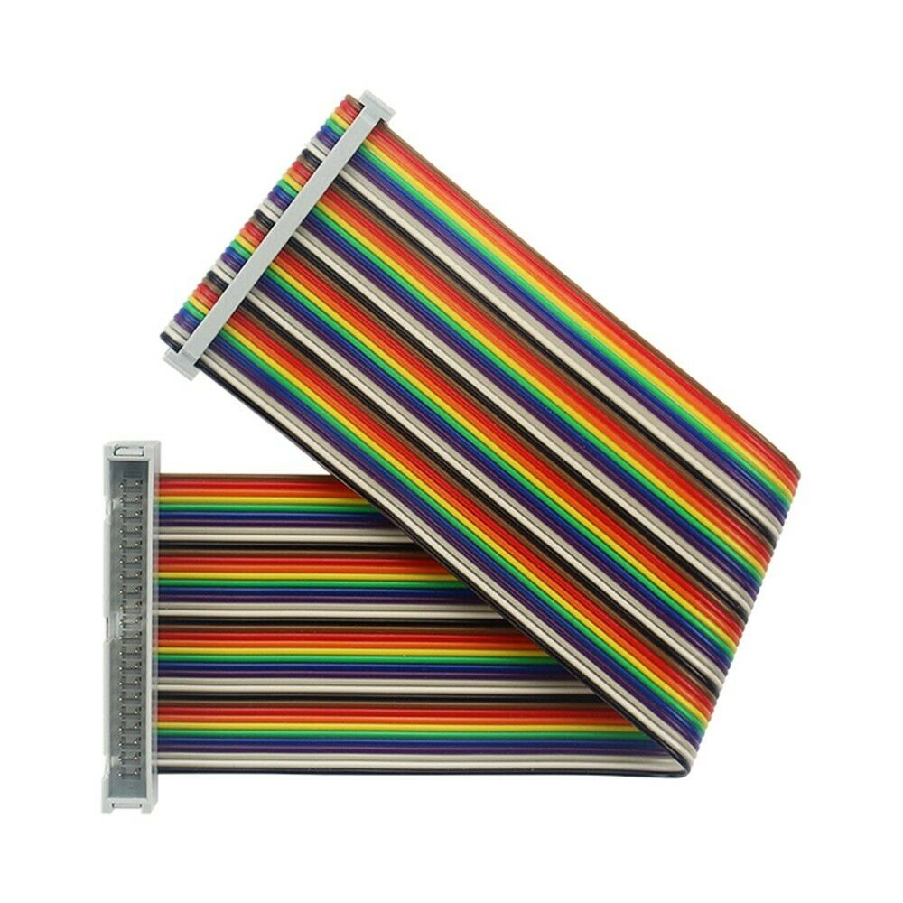 Male to Female GPIO Ribbon Cable 40pin 8inch Breadboard Jumper Wires LIN