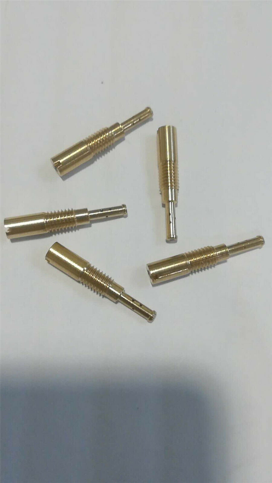 12Pcs Carburetor Pilot/Slow Jet Injector Nozzles 5mmx0.8mm for Keihin Carb PZ19