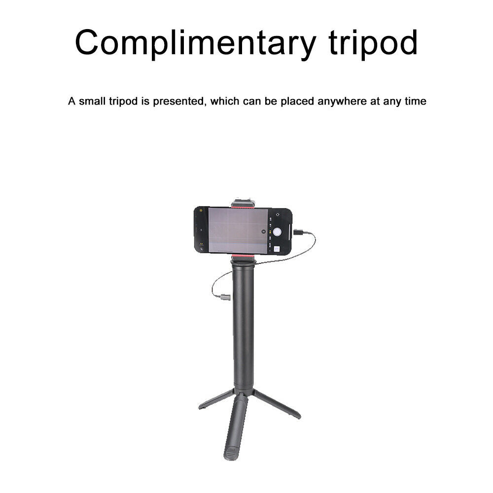 Portable Charging Stand Holder Mobile Phone Fill Light Extendable  Pole Bracket
