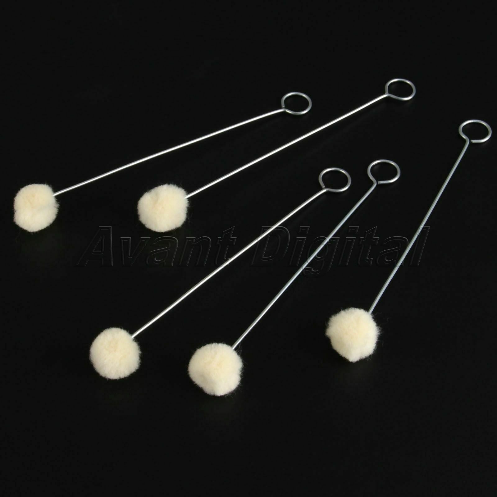 20pcs Leather Alcohol Grease Dyeing Wool Ball Brush For Leather Craft Hand DIY