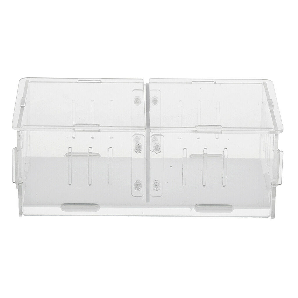 High Transparency Acrylic Reptile Cricket Cage, Fighting Box
