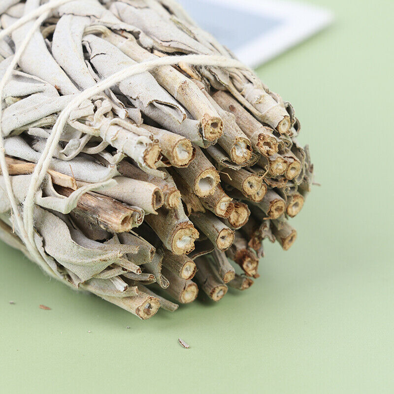 9cm 45g White Sage Smudge Stick Herb House Cleansing Negativity RemovalMBUS FG