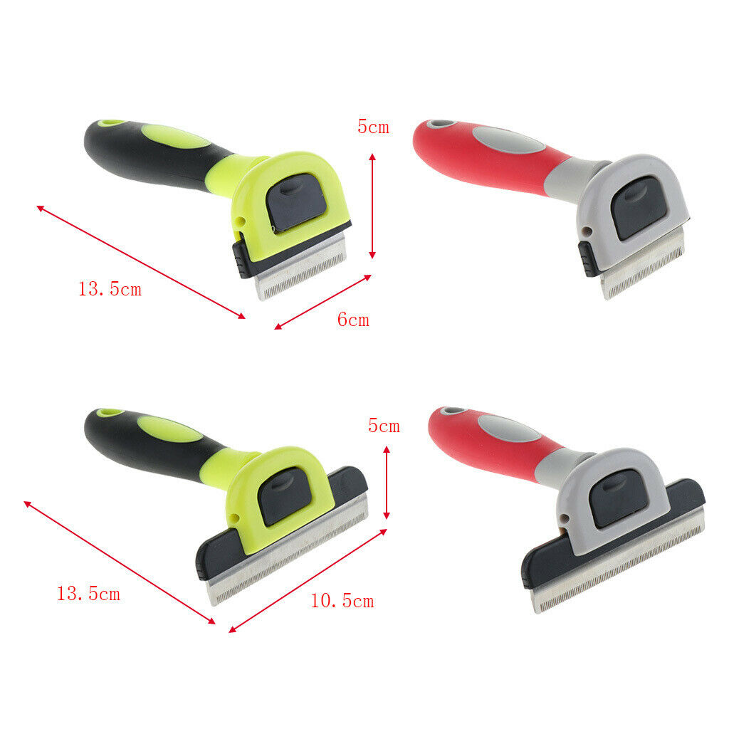 2Pcs Pet Dogs Hair Remover Pet Cat Grooming Brush For Long Fur Dog Puppy
