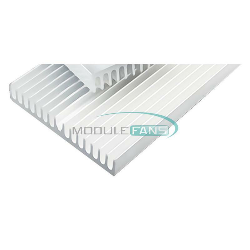 Heat sink 100X60X10mm IC Heatsink Aluminum Cooling Fin For CPU LED Power MF