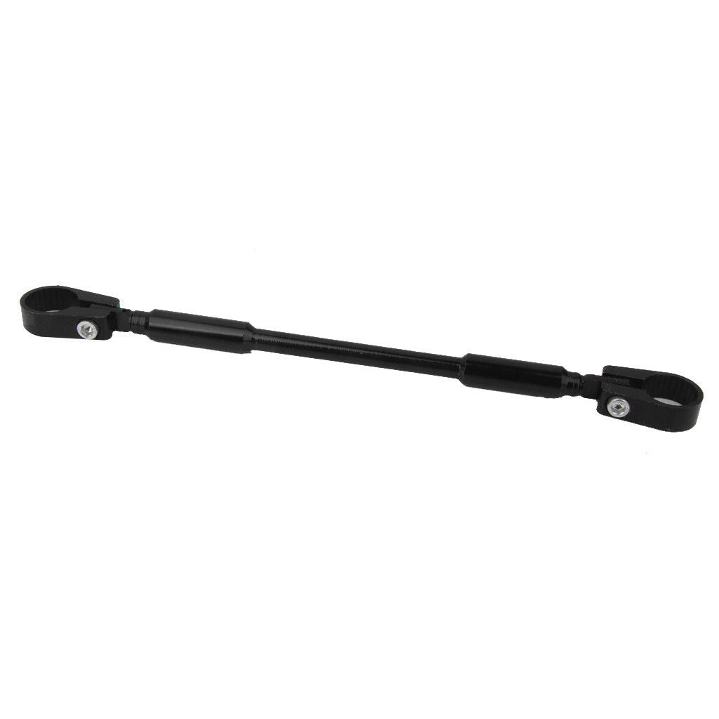 Motorcycle 7/8" 22mm Handlebar Cross Bar Steering Wheel Strength Lever Black