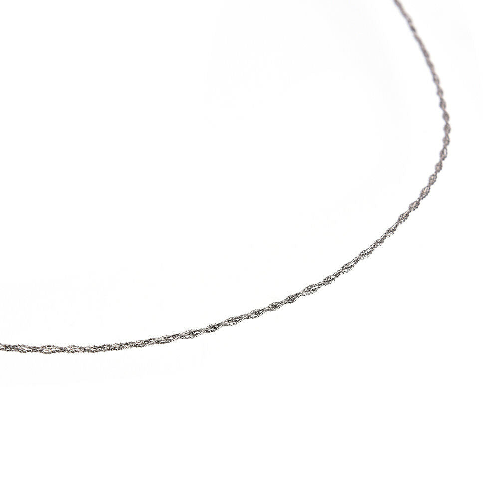1x stainless steel wire saw outdoor camping emergency survival gear tools .l8