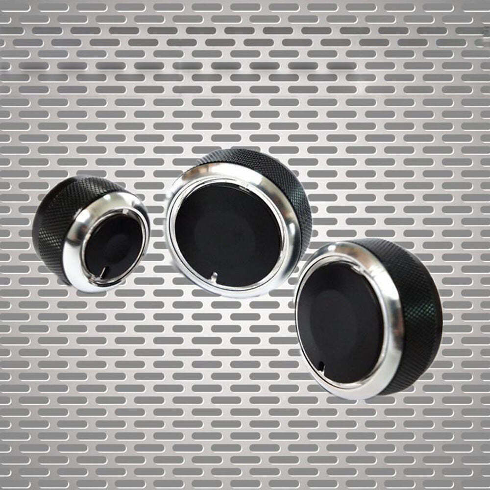 3x New Air Conditioning Heat Control Switch AC Knob For Volkswagen Golf 4 Passat