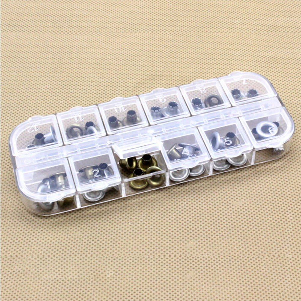 12 Compartment Plastic Storage Case Nail Art Jewelry Container Organizer B.l8