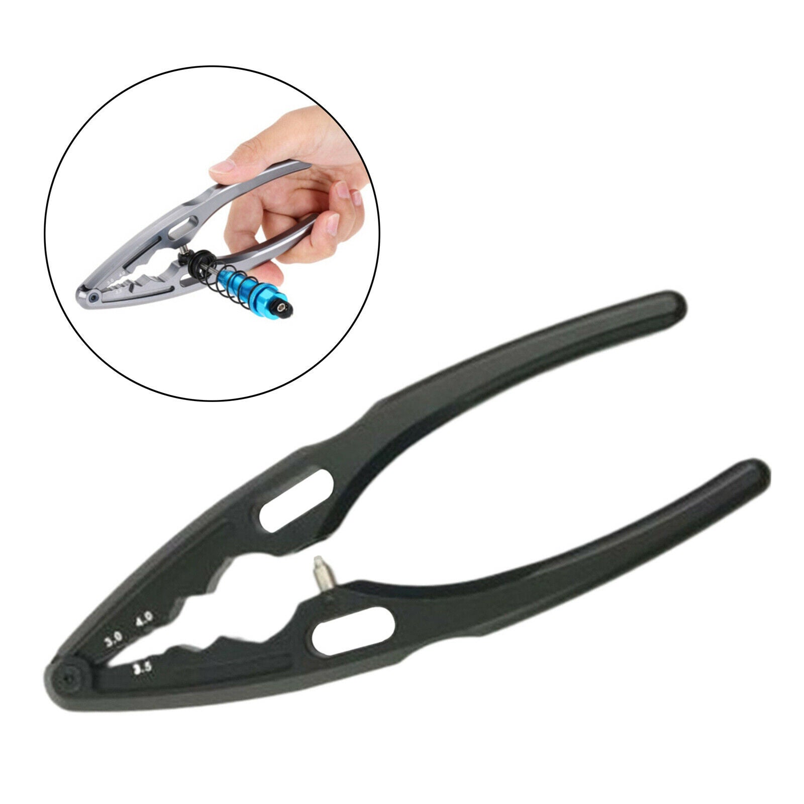 Steel RC Multi Shock Pliers Shaft Pliers Clamp Maintenance for Car Parts