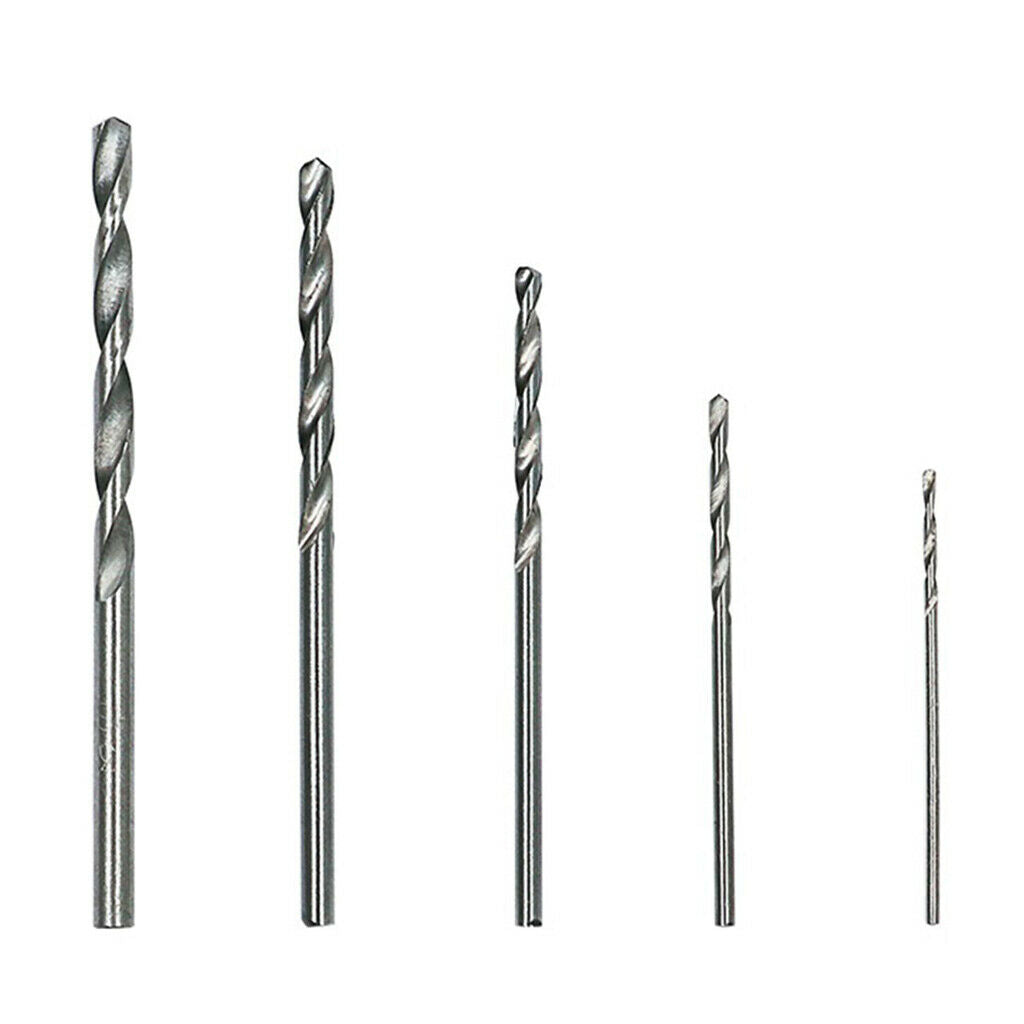 Professional High Speed Steel Twist Drill Bit Set 1-3mm for Rotary Tool 50pcs