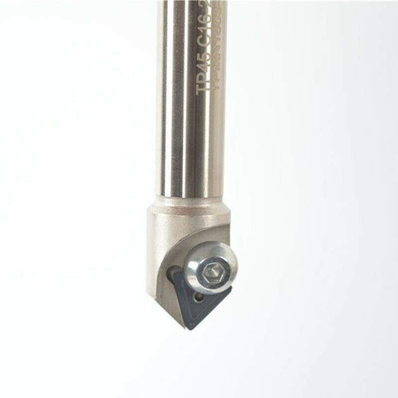 45°TCMT C20-40-120 straight shank centering chamfering cutter+TCMT16T304 BP1125