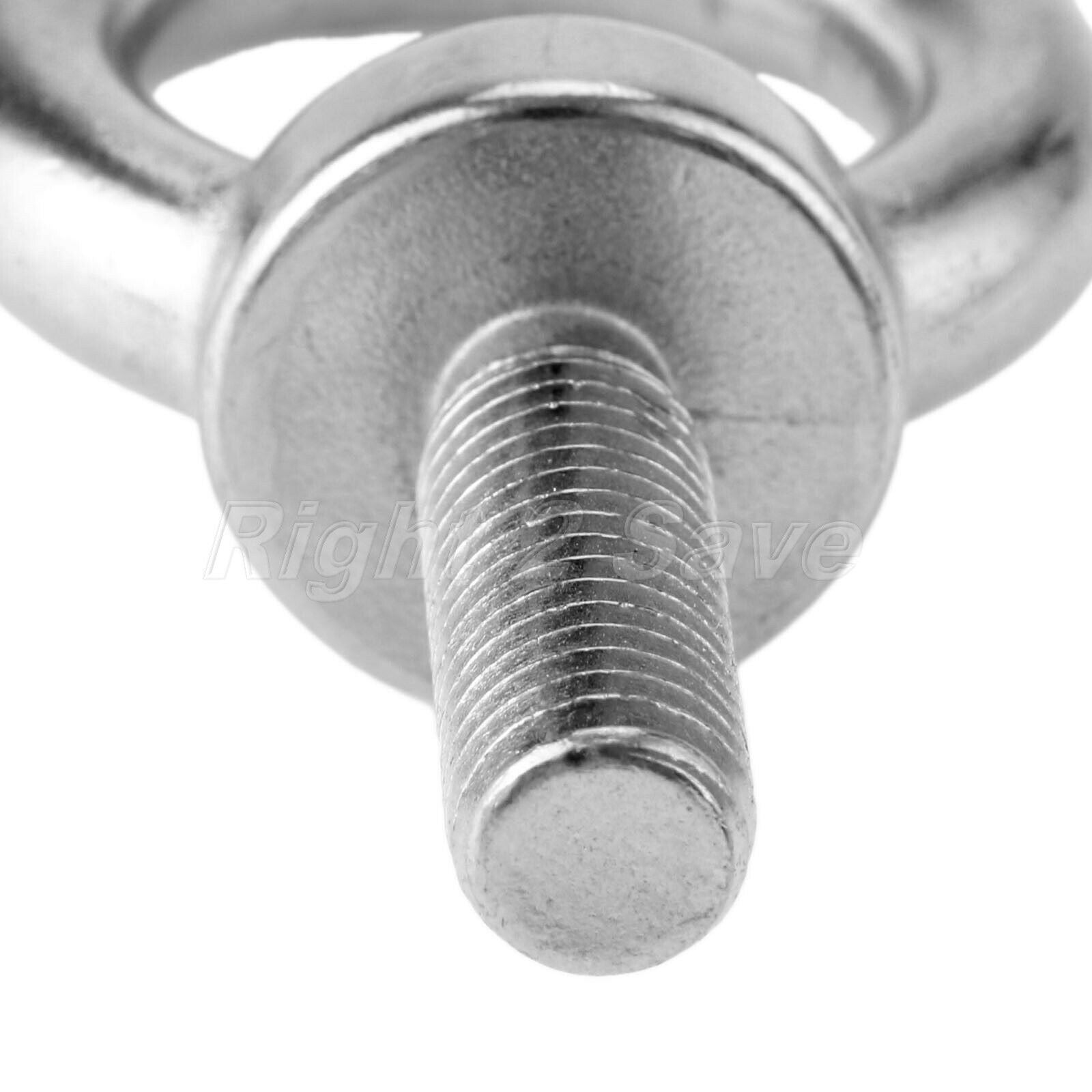 1 Piece 316 Stainless Steel Lightweight Polished Finish Lifting Eye Bolt M10*30