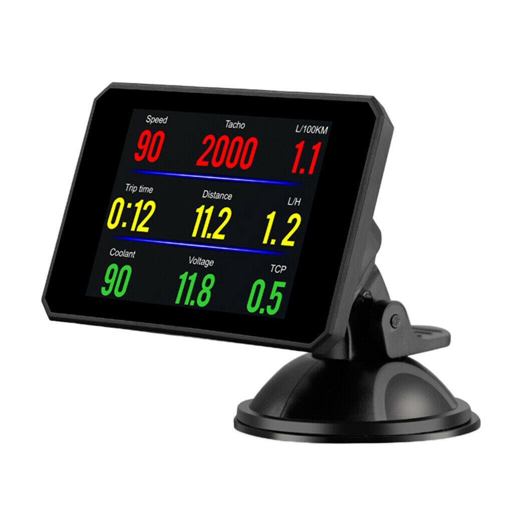 P16 OBD Hud Car Speed   Computer Speedometer Windshield Projector