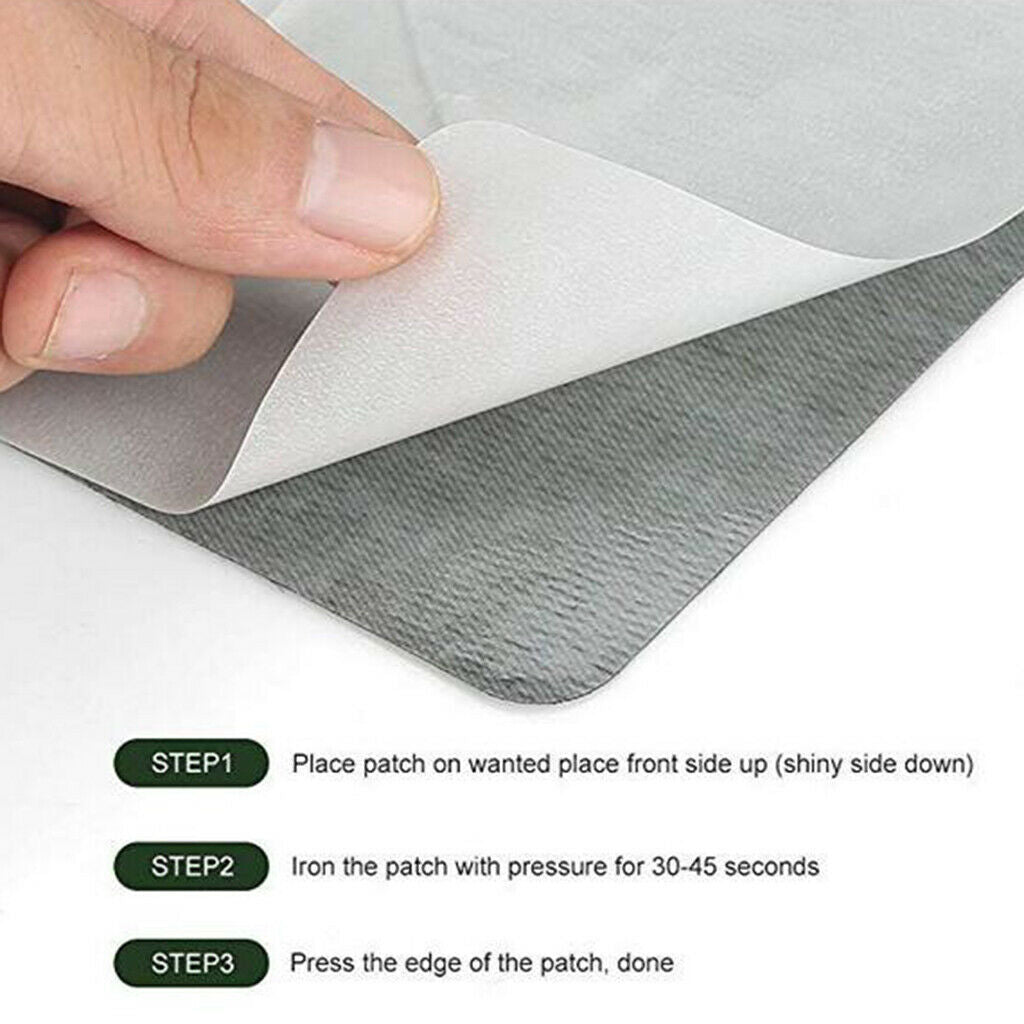 20 Pieces of Denim Cloth Iron on Denim Patches for Jeans Clothing