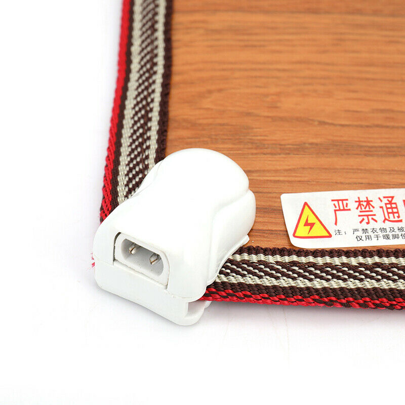 Leather Heating Foot Mat Warmer Electric Heating Pads 220VBDAU