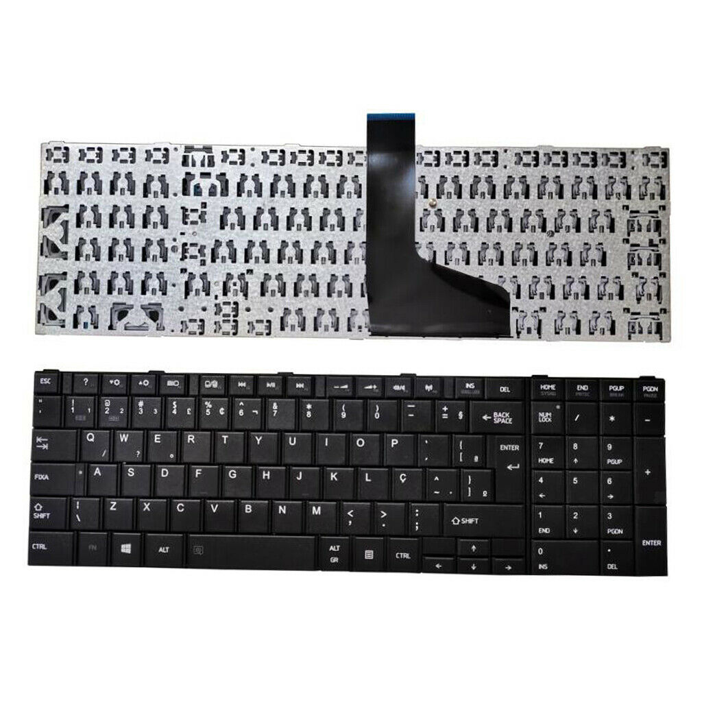 New Brazilian/ Portuguese Layout Keyboard for   Satellite C850D, C855,